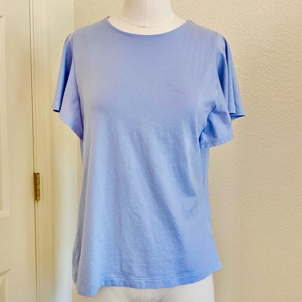 UNIQLO Frill Short Sleeve T-shirt
